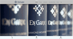 Desktop Screenshot of engardewinery.com