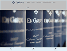 Tablet Screenshot of engardewinery.com